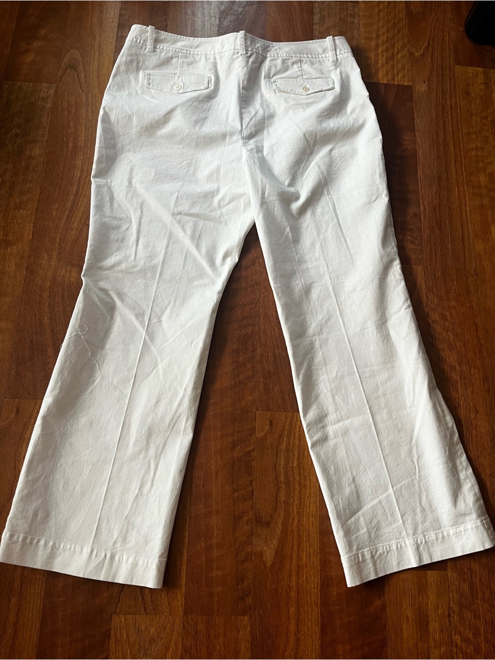 New Talbots White Chino Pants - Picture 10 of 12